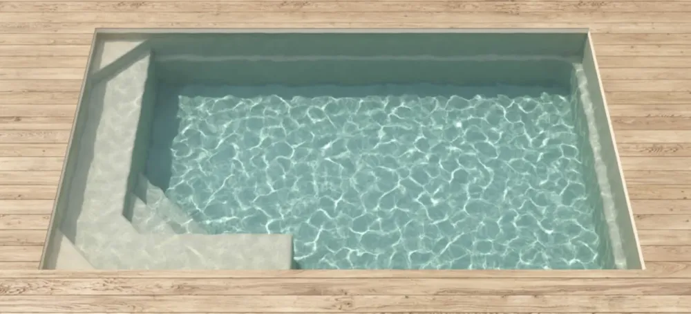 Piscine coque près de Canohès