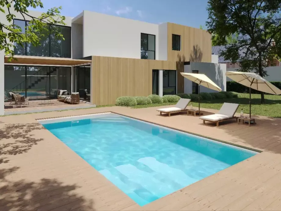 Symi - (7 x 3 x 1,50 m) ( existe aussi en 8 x 4 )