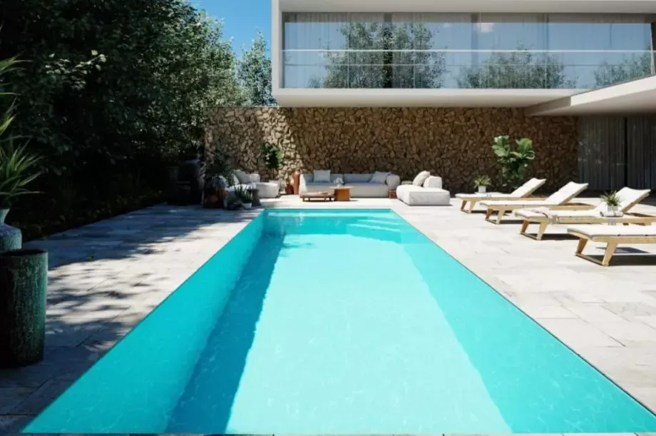 Couloir de nage - (11 x 3 x 1,50 m)